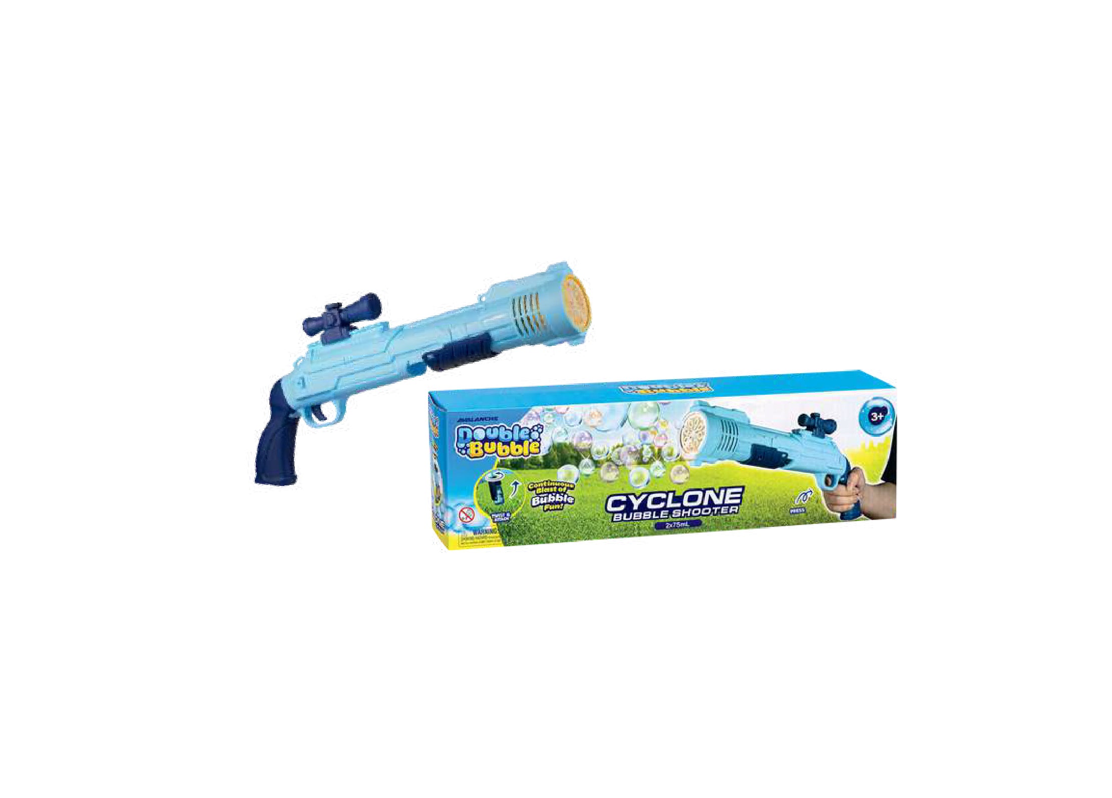 Cyclone Bubble Gun