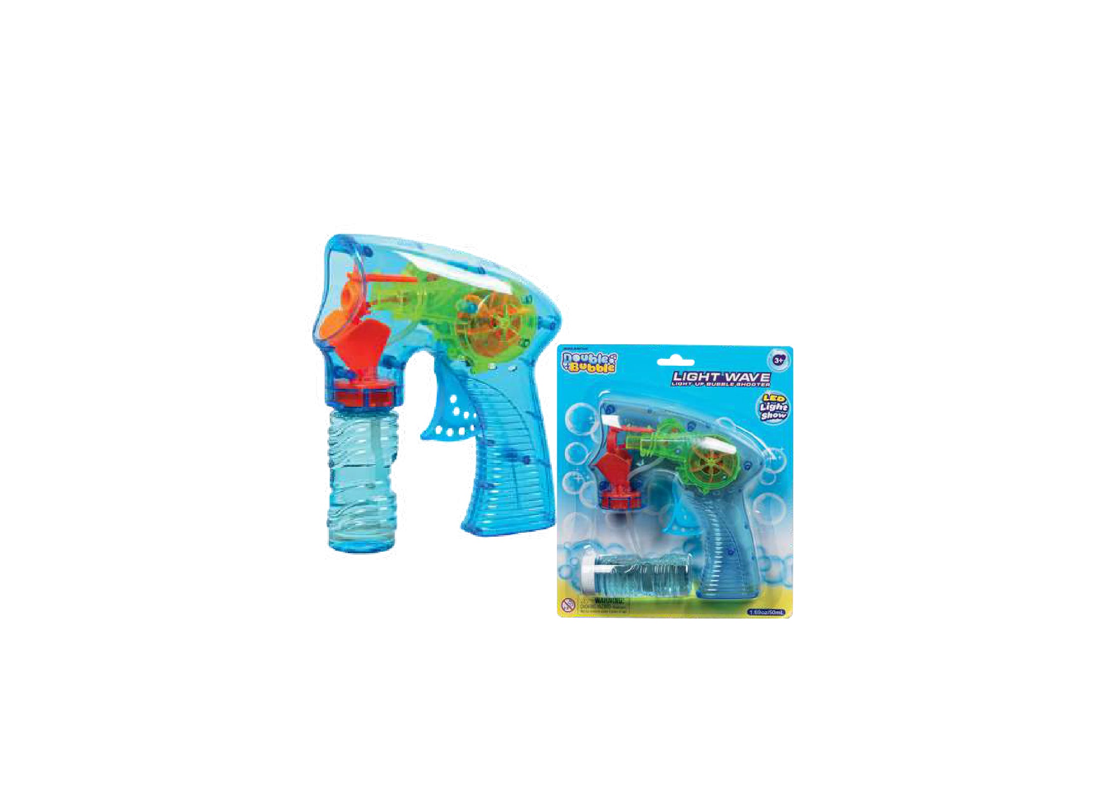Light Wave Bubble Gun